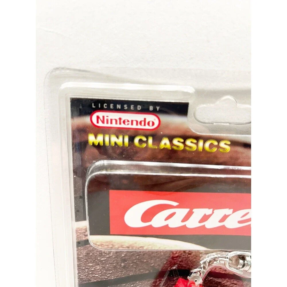 1998 Nintendo Mini Classics Keychain, Carrera, New Sealed Unopened, Red